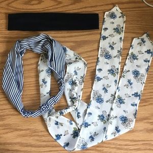Three Forever 21 Blue headbands